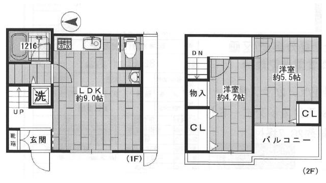 武庫川　徒歩5分　構造：木造土地面積:50.04平米 ( 15.13坪 )　建物面積:51.04平米 ( 15.43坪 )　