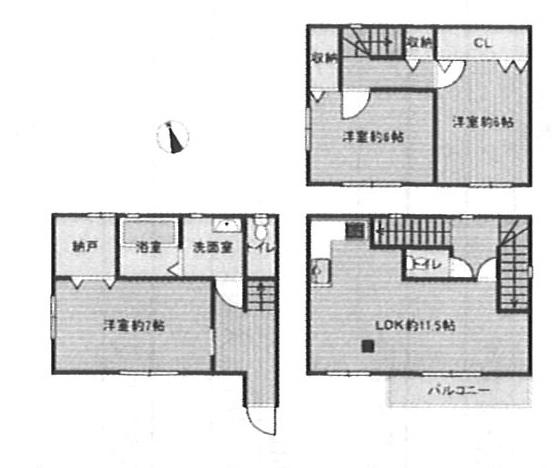 尼崎 徒歩12分 構造:木造土地面積:45.37平米 ( 13.72坪 ) 建物面積:86.26平米 ( 26.09坪 )