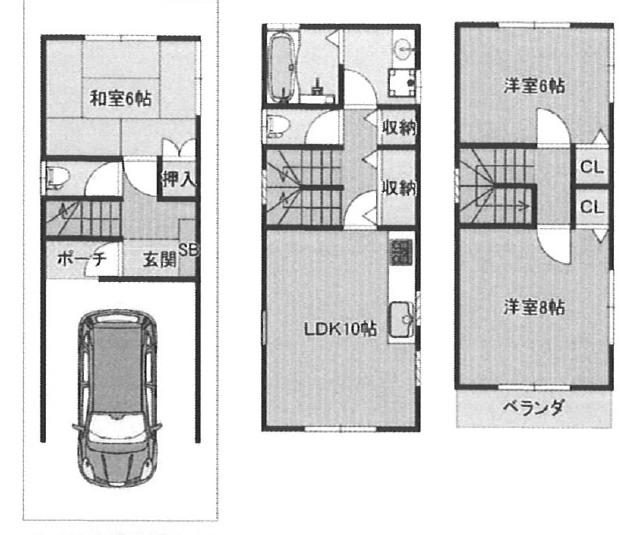 塚口 徒歩17分 構造:木造土地面積:52.69平米 ( 15.93坪 ) 建物面積:96.05平米 ( 29.05坪 )