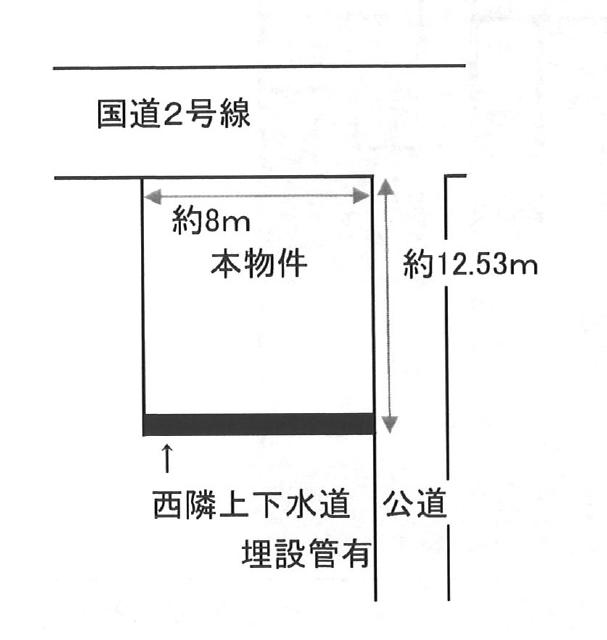 阪神尼崎　徒歩8分　土地面積:97.82平米 ( 29.59坪 )　